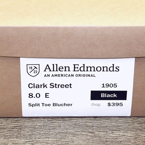 Allen Edmonds CLARK STREET 8 E Wide Dainite * new Flannel Bags (add $15 Trees) main image 6